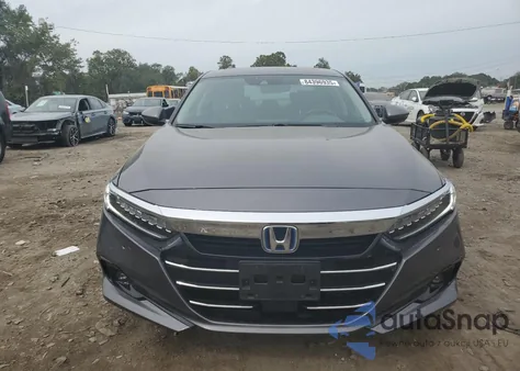 2022 Honda Accord Hybrid Exl from USA, damaged, VIN 1HGCV3F57NA013530